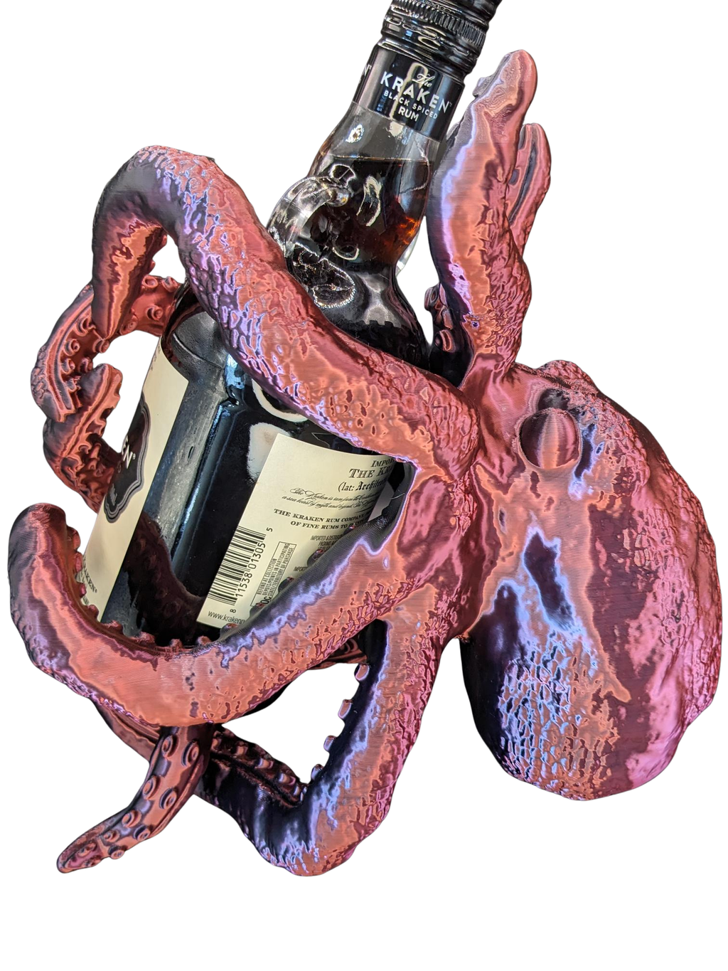 Kraken Bottle Holder - Black/Red