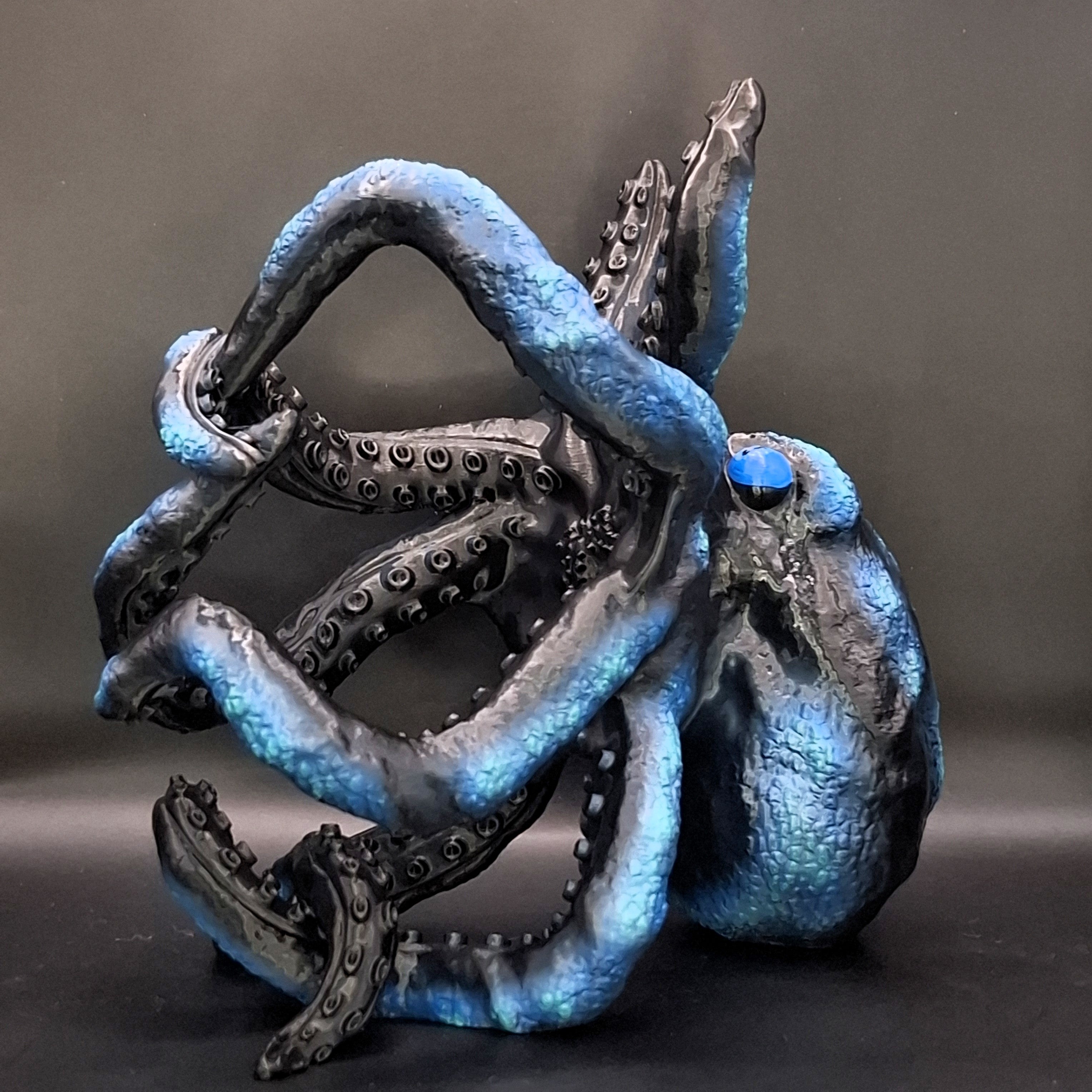 Kraken Bottle Holder - Abyss Blue