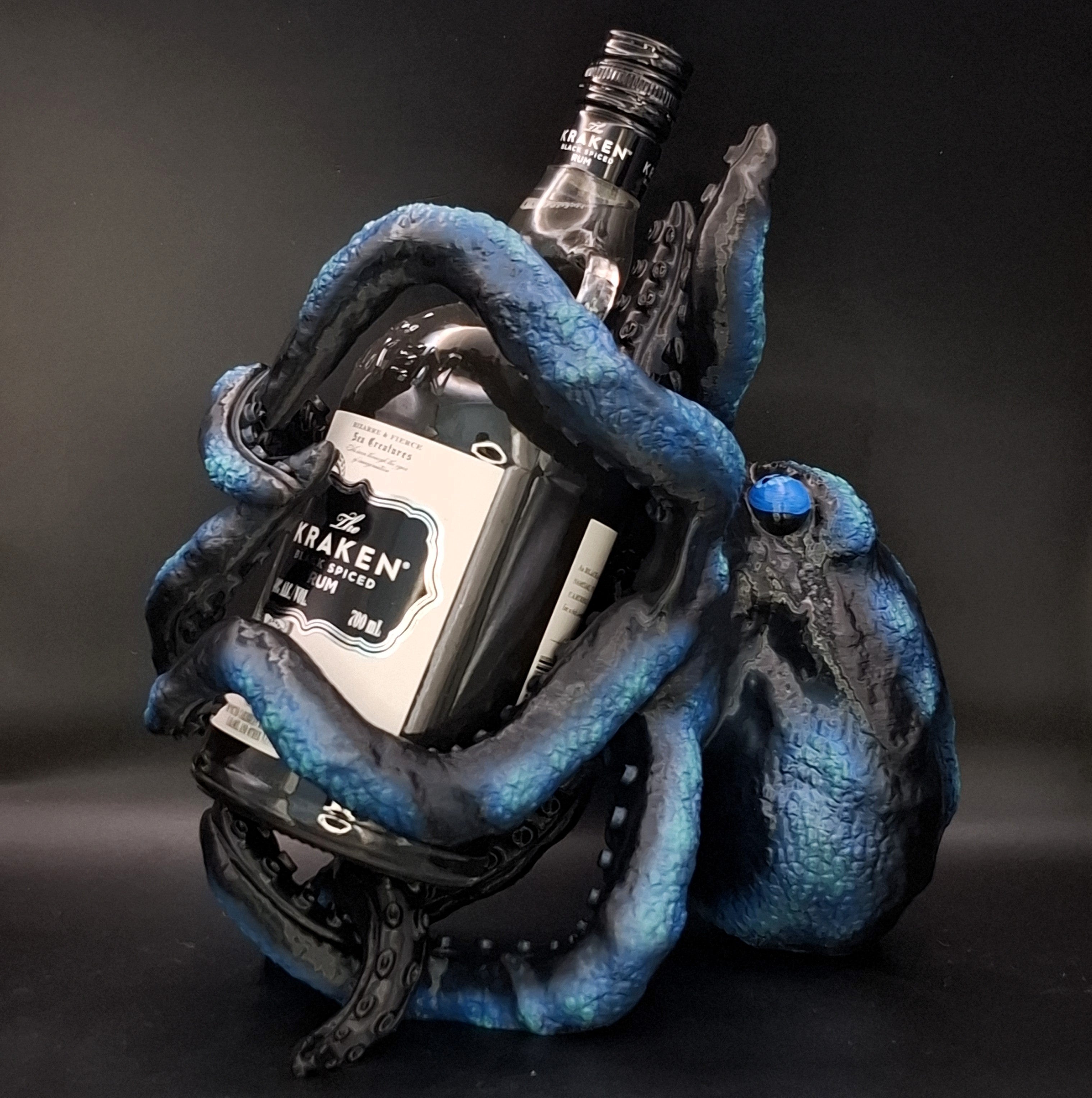 Kraken Bottle Holder - Abyss Blue