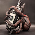 Kraken Bottle Holder - Hand-Painted Black & Red