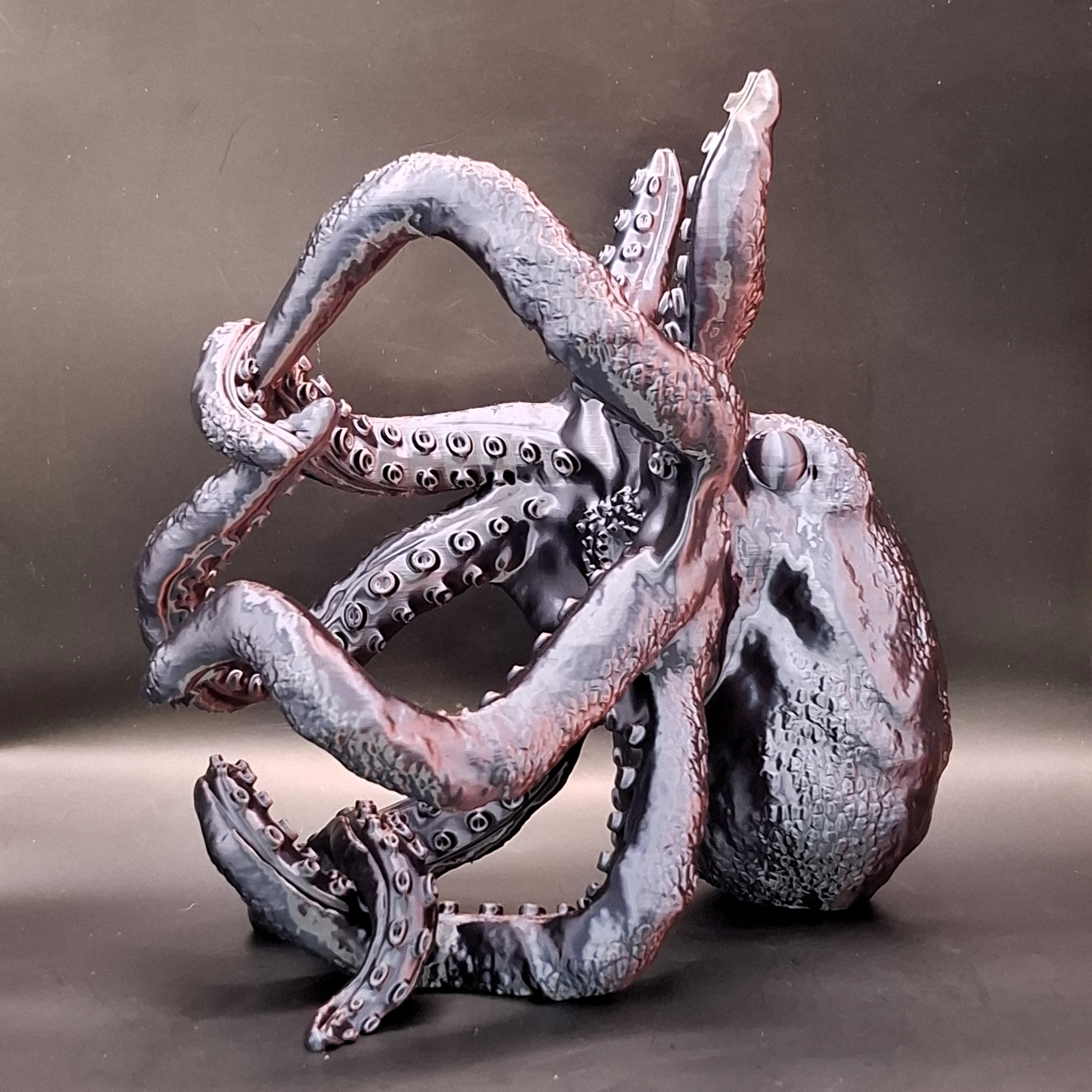 Kraken Bottle Holder - Black Red