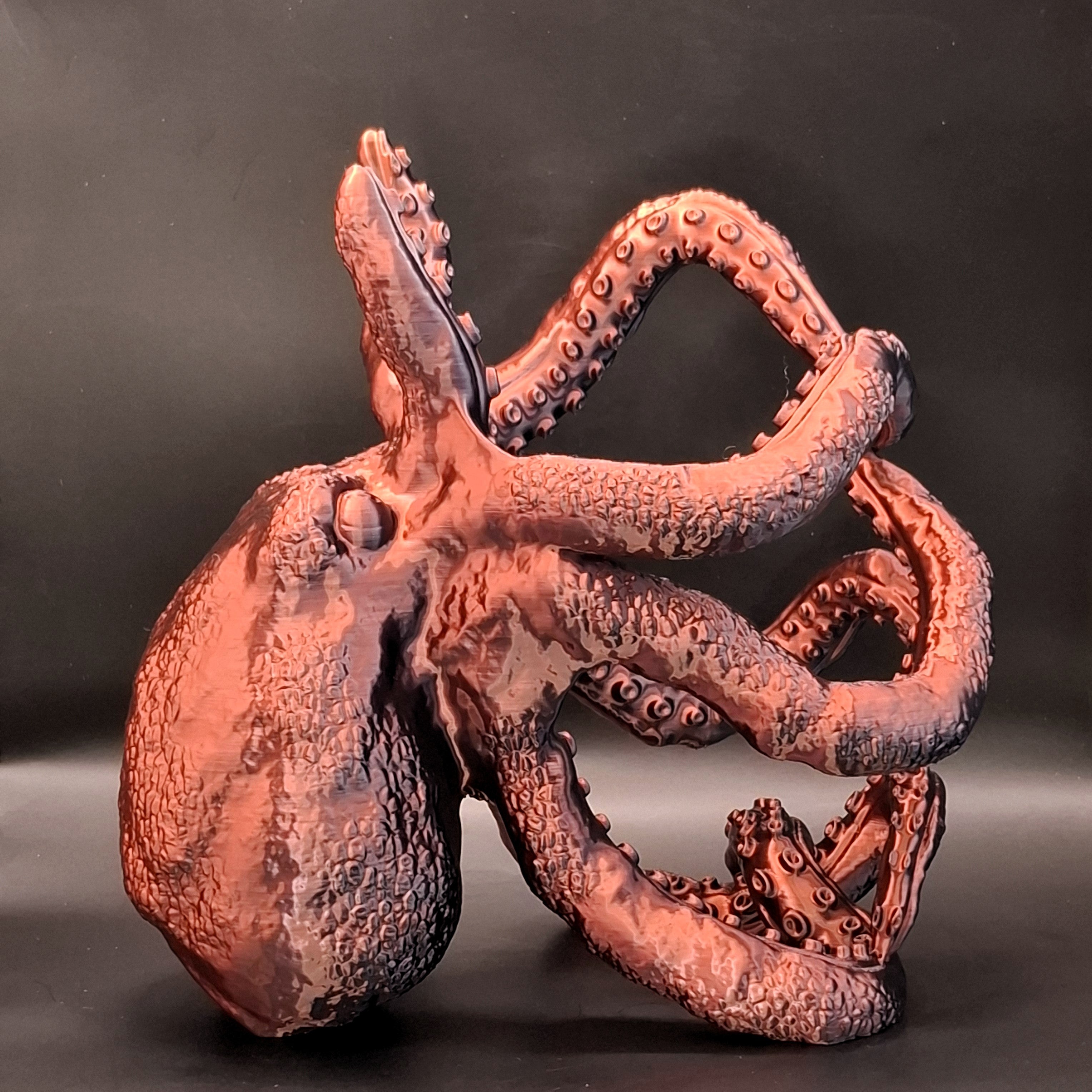Kraken Bottle Holder - Black Red