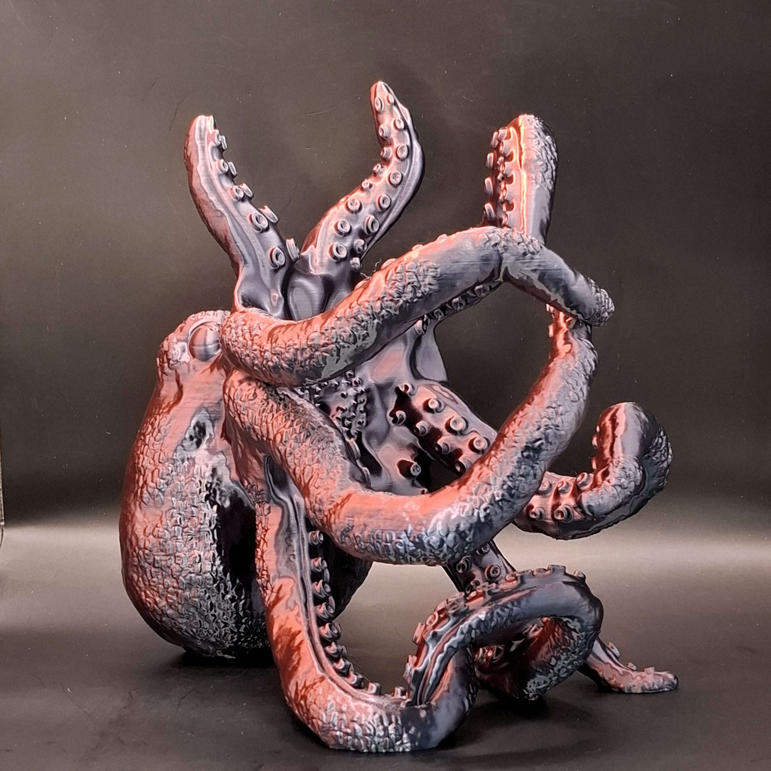 Kraken Bottle Holder - Black Red