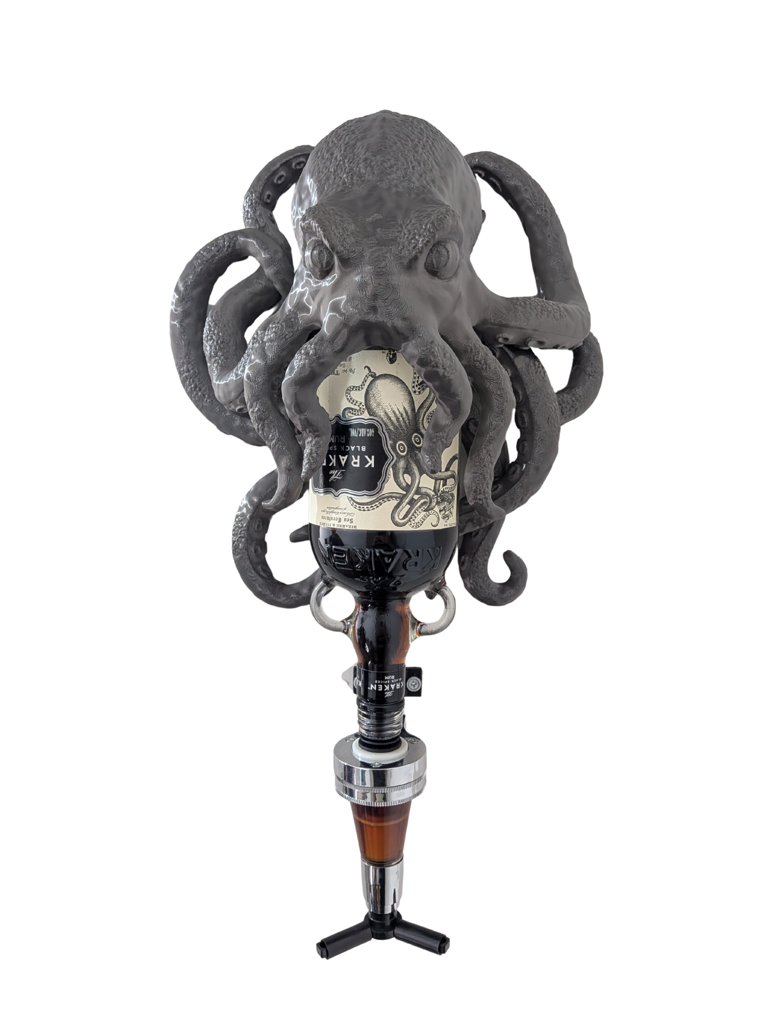 Kraken Wall Mount - Silk Ash Grey