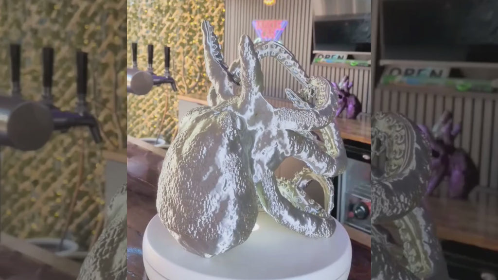 Kraken Bottle Holder - Bronze/Silver