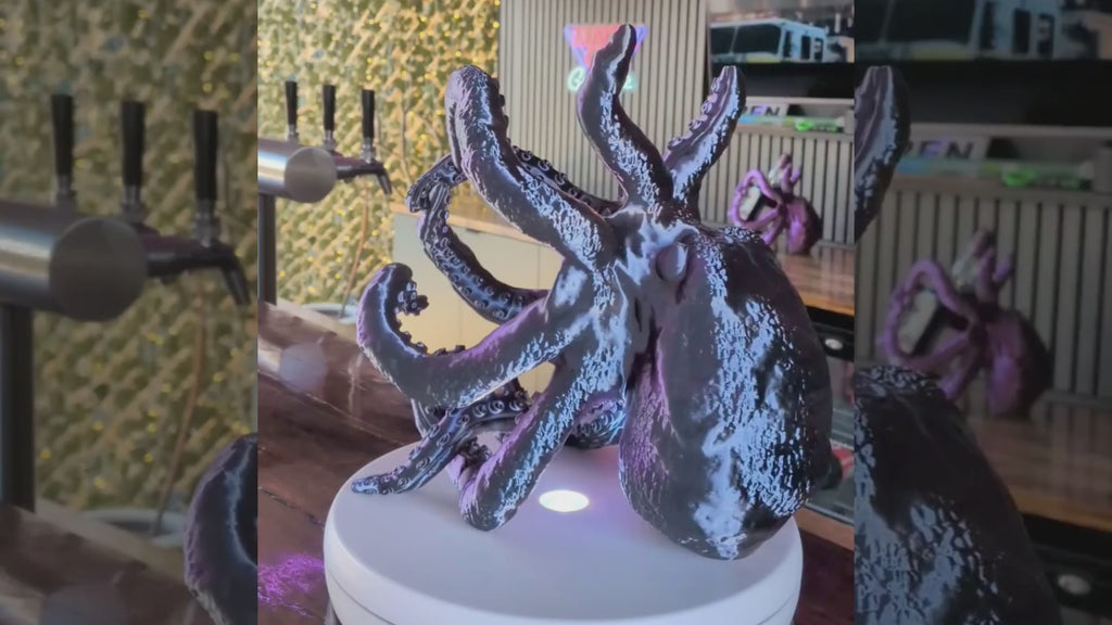 Kraken Bottle Holder - Purple/Black/Copper